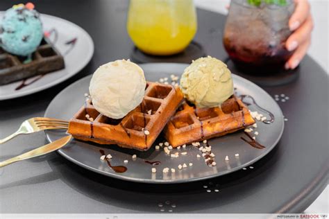 Naked Ice Cream Review New Cafe In Serangoon Has Waffles And Ice Cream Open Till Am