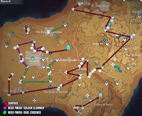 All Genshin Impact Scarab Locations On The Desert Surface