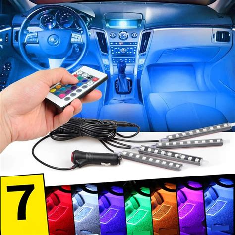 Yijinsheng Car Rgb Led Strip Light Pcs Led Strip Lights Decorative