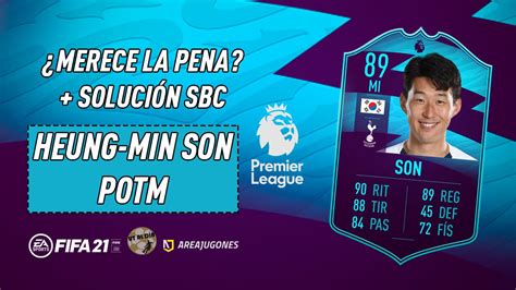 Fifa 21 ¿merece La Pena Heung Min Son Potm Solución De Su Sbc