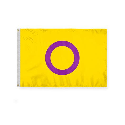 Agas Intersex Flag 3x5 Ft Polyester Plated Grommets