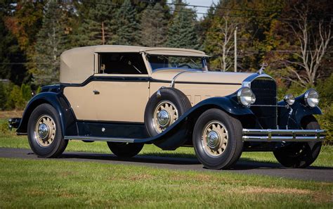 1930 Pierce Arrow Model B Convertible Victoria Gooding Company