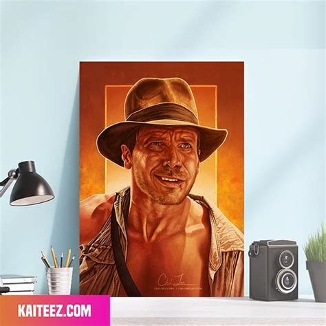 Official Art For Indiana Jones 5 Poster - Kaiteez