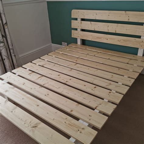 How to build a solid wooden low profile bed frame – Artofit