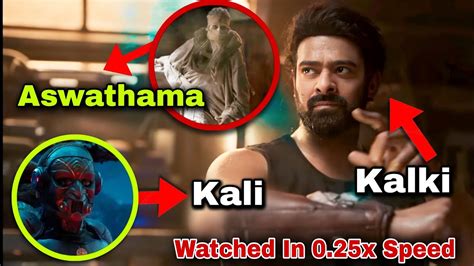 Kalki Glimpse Video Hidden Details Prabhas Amitabh Bachan Kamal