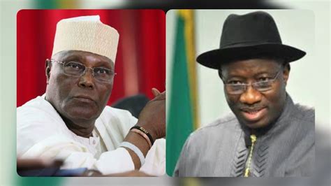 BREAKING GOODLUCK JONATHAN FINALLY REVEALS HIS NOT SUPPORT ATIKU HIS