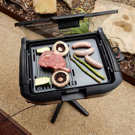 Jumbuck 61cm Black Electra Indoor Outdoor Electric Grill Bunnings Australia