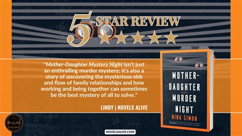 Novels Alive 5 Star Review Mother Daughter Murder Night By Nina Simon