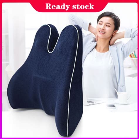 Memory Foam Waist Lumbar Side Support Pillow Spine Coccyx Protect