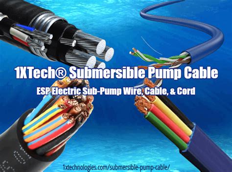 Submersible Pump Cable - ESP Well-Pump Wire Specs/Types/Size/Price