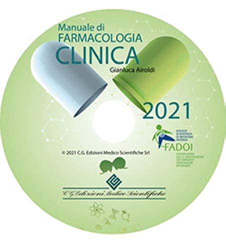 Manuale Di Farmacologia Clinica Cd Rom Di Gianluca Airoldi Ean