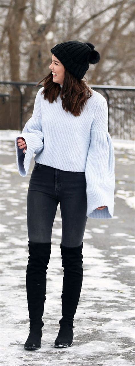 Fashionable Women Snow Outfits For This Winter Snow Day Outfit Snow