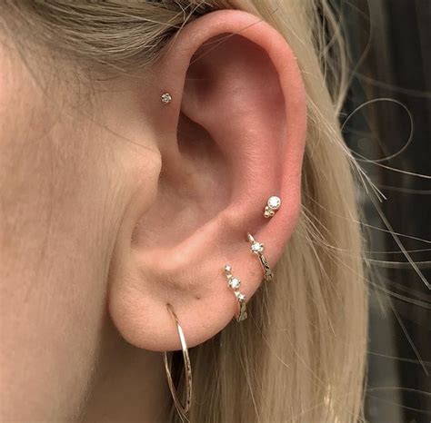 Pin von Bethany Ann auf Piercings Piercing schmuck Coole ohrlöcher