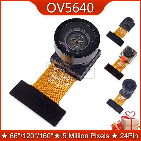 Ov5640 Camera Module 21mm 5 Million Pixels Auto Focus 66 120 160 Degree