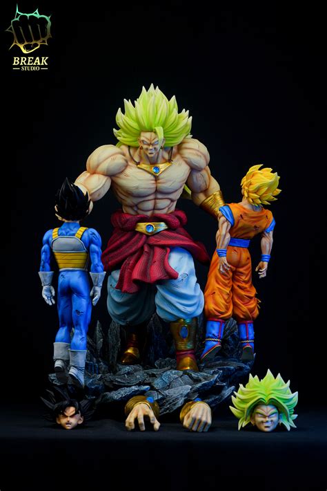 Broly Vs Goku Vegeta Broly By Break Studio