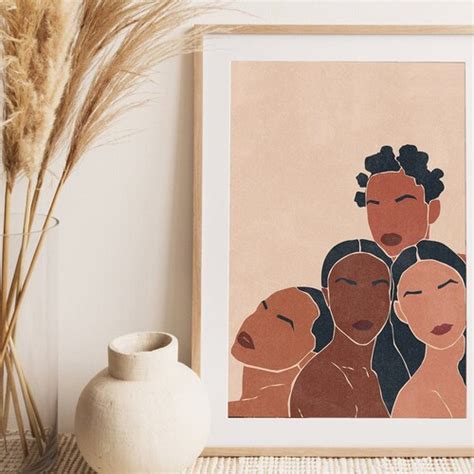 Black Girl Wall Art Girl Power Print African American Art Etsy