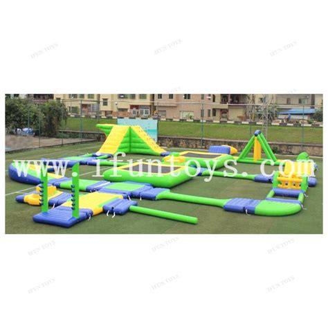 Outdoor Sports Floating Aqua Inflatable Sea Water Park Obstacle ...