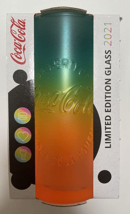 Coca Cola Rainbow Glas Von Mc Donalds Limited Edition Kaufen