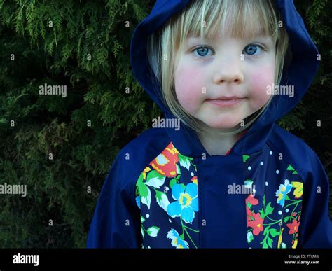 Portrait Of A Smiling Girl Stock Photo Alamy