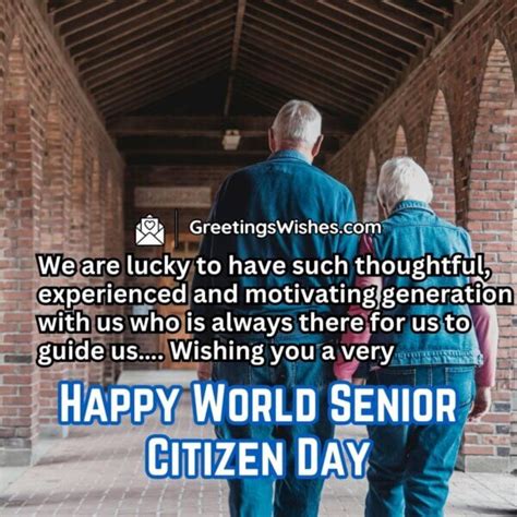 World Senior Citizen Day Messages Quotes 21 August Greetings Wishes