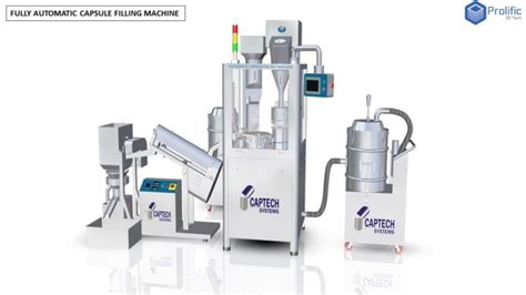 Fully Automatic Capsule Filling Machine For Captech Systems Prolific