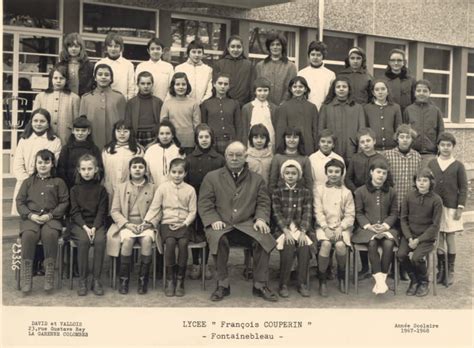 Photo De Classe 6ème 4 En 1967 1968 De 1967 Lycée François Couperin