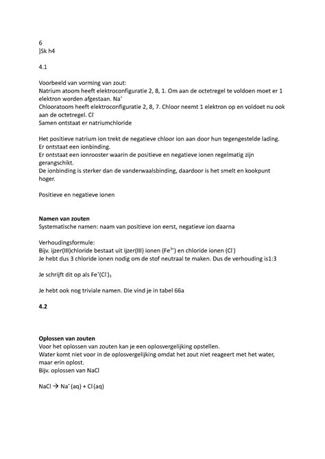 Sk H4 Vwo 4 Scheikunde Chemie Overal Hoofdstuk 4 6 Sk H 4