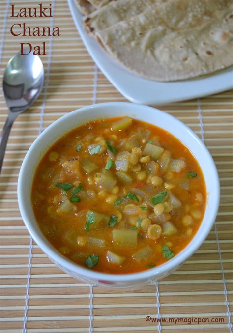 Lauki Chana Dal Bottle Gourd Chana Dal