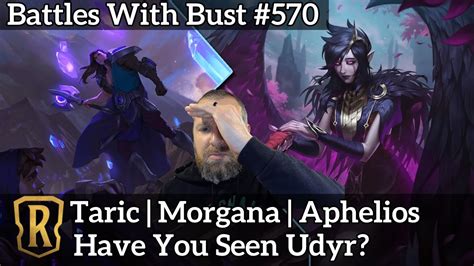 Have You Seen Udyr Taric Morgana Aphelios LoR Standard Deck