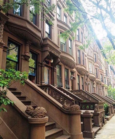 New York Brownstone New York Photos Exterior City Aesthetic Life