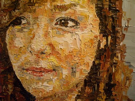 Palette Knife Emilydaisypage Portrait Painting Portrait Paint