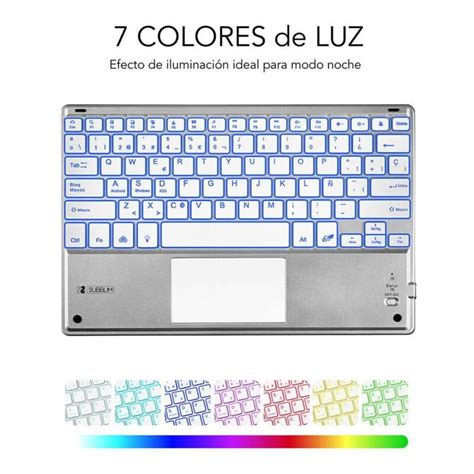 Teclado Retroiluminado Touchpad Smart Subblim