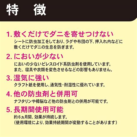 【正規取扱店】 紀陽除虫菊 ダニ除けシート グッバイ 1枚入