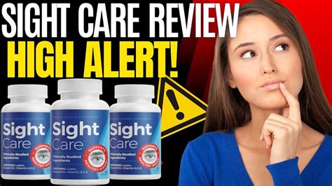 SIGHT CARE SightCare Review HIGH ALERT SightCare Reviews