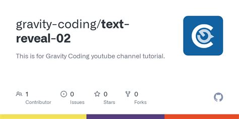 GitHub Gravity Coding Text Reveal 02 This Is For Gravity Coding