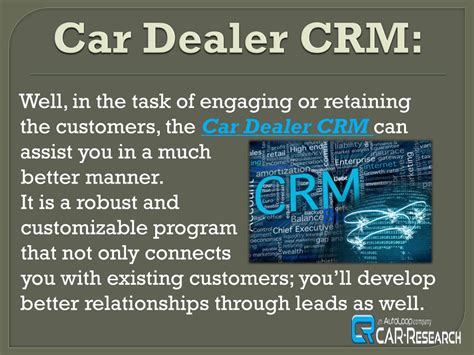 PPT - Car Dealer CRM: Retain Existing Clients & Engage New Ones