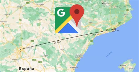 C Mo Medir Distancias Entre Dos Puntos Del Mapa De Google Maps