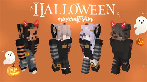 Halloween Minecraft Skins 🍂⚰️👻 Links In Description Youtube