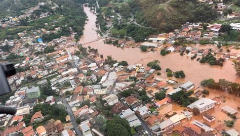 Chuvas em Minas mais da metade dos municípios do Estado estão em