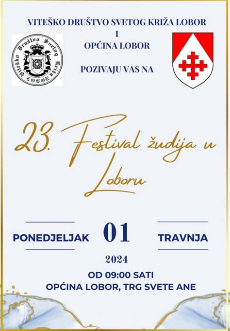 U Loboru U Ponedjeljak Glasoviti Hrvatski Festival Udija Uvara