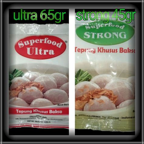 Jual Tepung Premix Pengenyal Khusus Bakso Superfood Ultra Strong