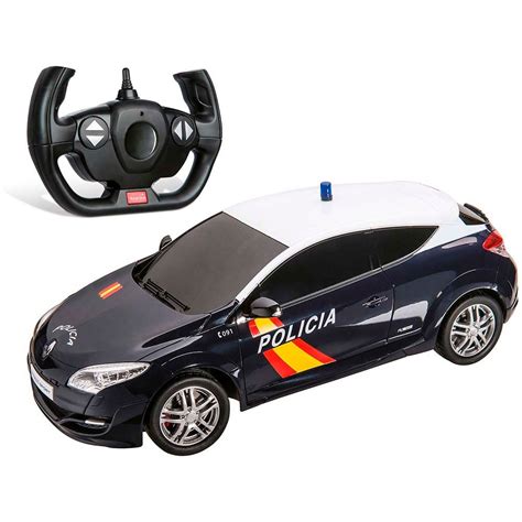 Coche Radiocontrol Polic A Nacional Renault Megane Superjuguete