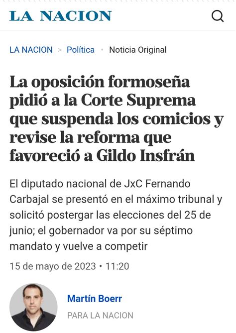 Mario Ra L Negri On Twitter Celebro El Coraje De Fcarbajal Quien