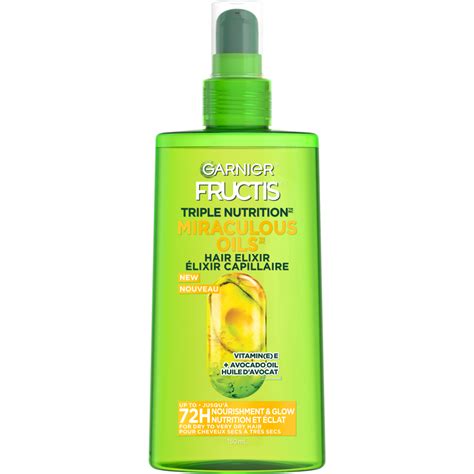 Fructis Triple Nutrition Miraculous Dry Hair Oil Garnier