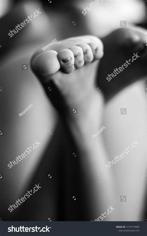 Sensual Feet Legs Naked Woman Posing Stock Photo 1219719985 Shutterstock