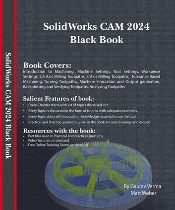 SolidWorks CAM 2024 Black Book EBook By Gaurav Verma EPUB Rakuten