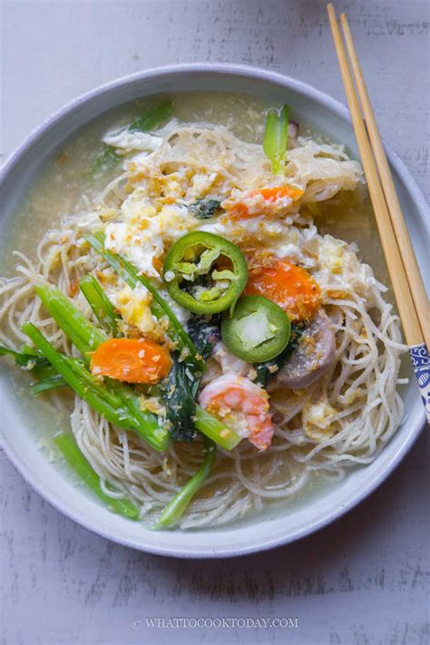 Wat Tan Bee Hoon Mee Hoon Cantonese Fried Noodle In Egg Gravy