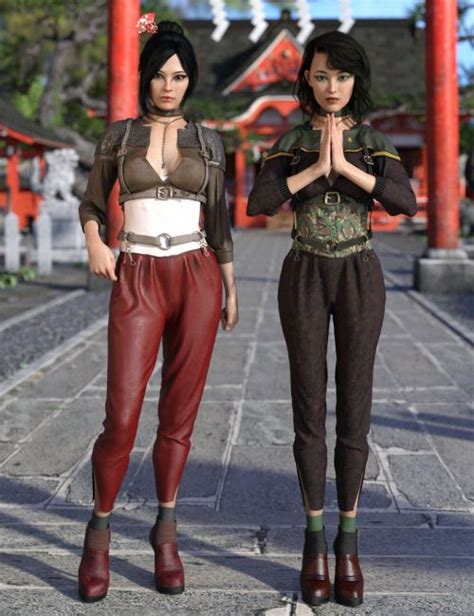 Dforce Shadow Agent Outfit Textures D Models For Daz Studio And Poser