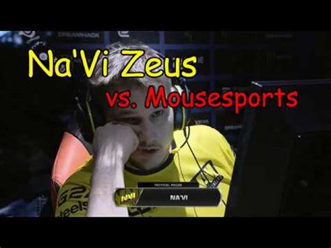 Zeus Vs Mousesports Eleague Major Boston Main Qualifier Youtube