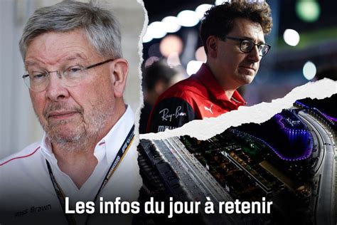 Brawn Binotto Djeddah Les Infos Du Novembre Retenir Autohebdo